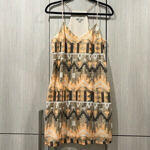 Charlotte Russe Sequin Mini Dress – Aztec Design, Racerback | Size M
